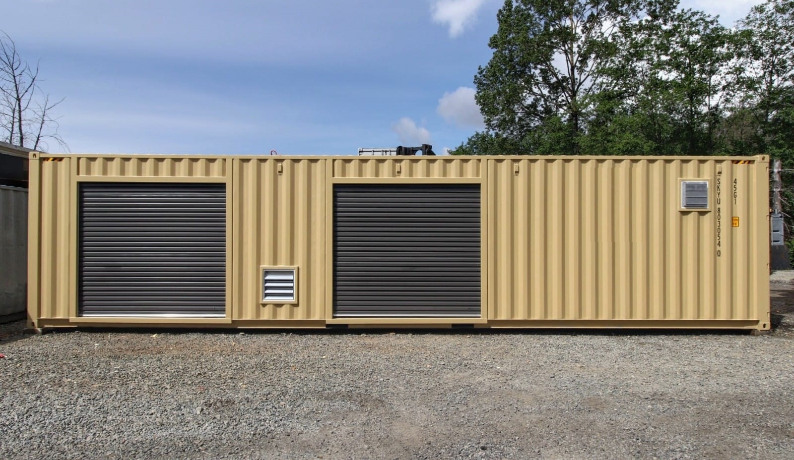 40′ Compressor Room - Container Tec Pty Ltd