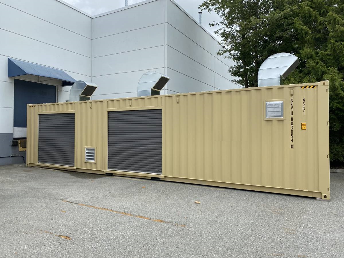 40′ Compressor Room - Container Tec Pty Ltd