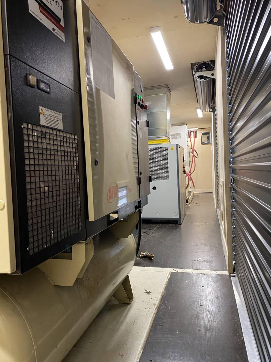 40′ Compressor Room - Container Tec Pty Ltd