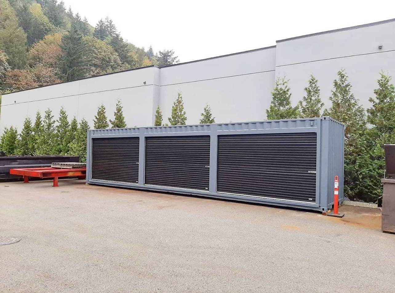40′HC Shipping Container + (3) 11′ 10” Doors - Container Tec Pty Ltd