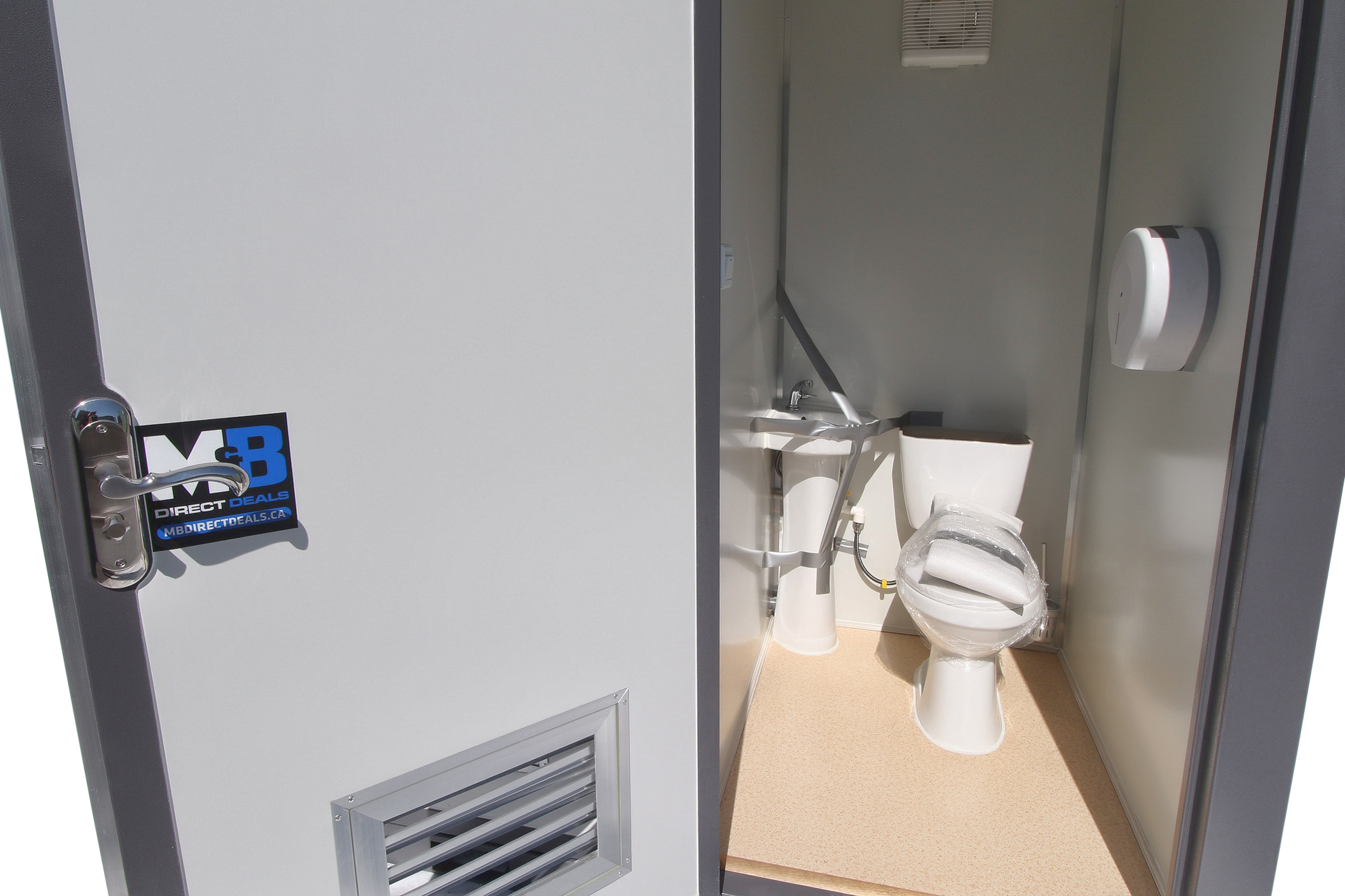 M&B | Double Stall Portable Washroom - Container Tec Pty Ltd