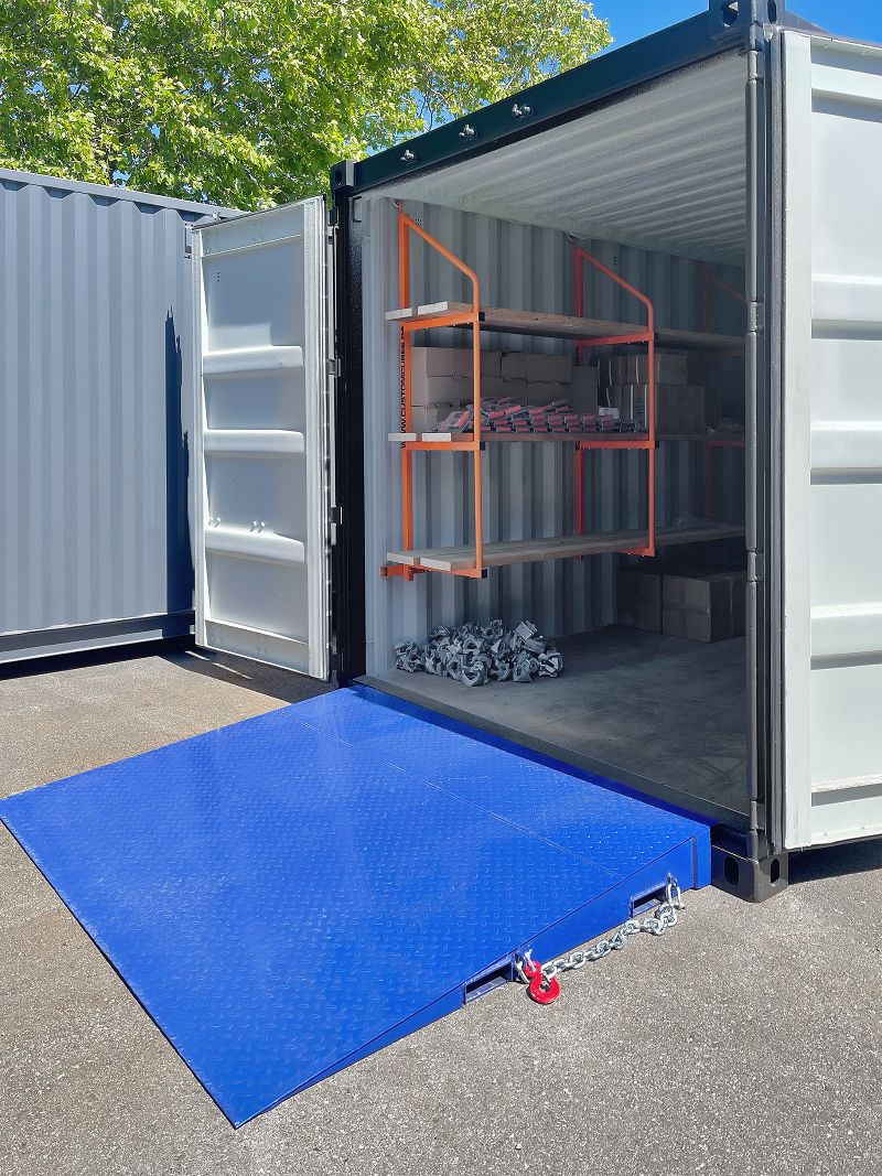 M&B | Heavy Duty Forklift Ramp - Container Tec Pty Ltd