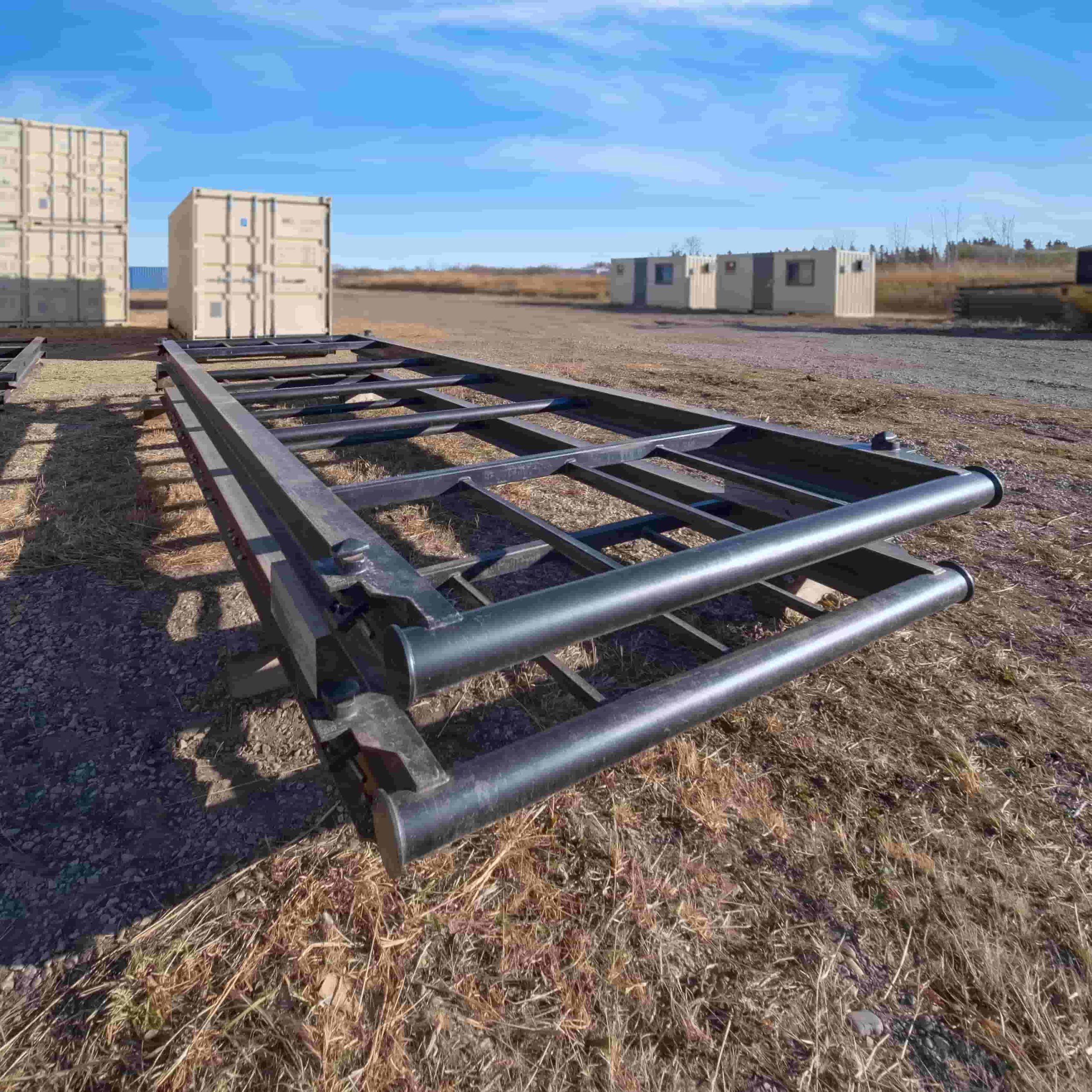 20’ Container skid w/ twist locks “Non-Grated” - Container Tec Pty Ltd