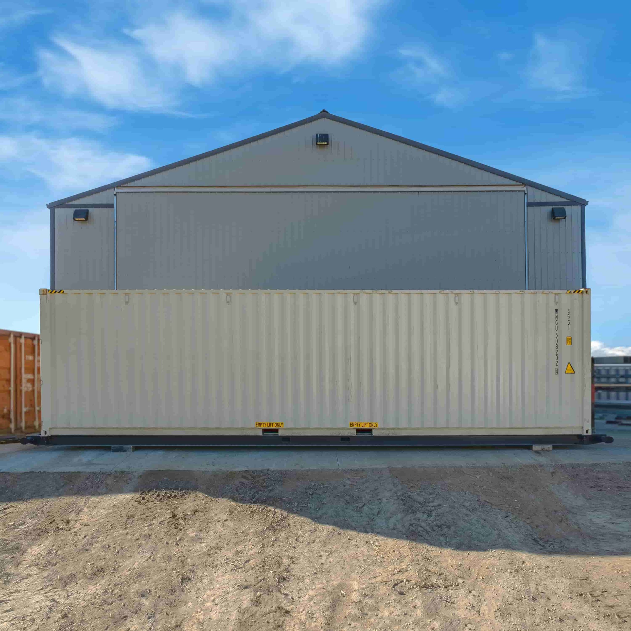 40’ Container skid w/ twist lock “Non Grated” - Container Tec Pty Ltd