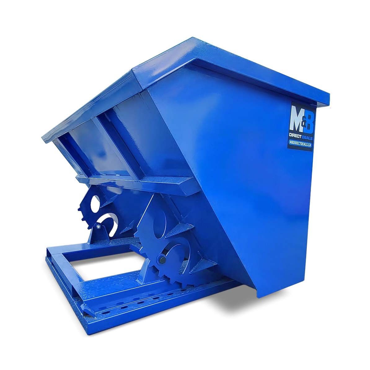 M&B | 1.5CY Forklift Dumping Bin - Container Tec Pty Ltd