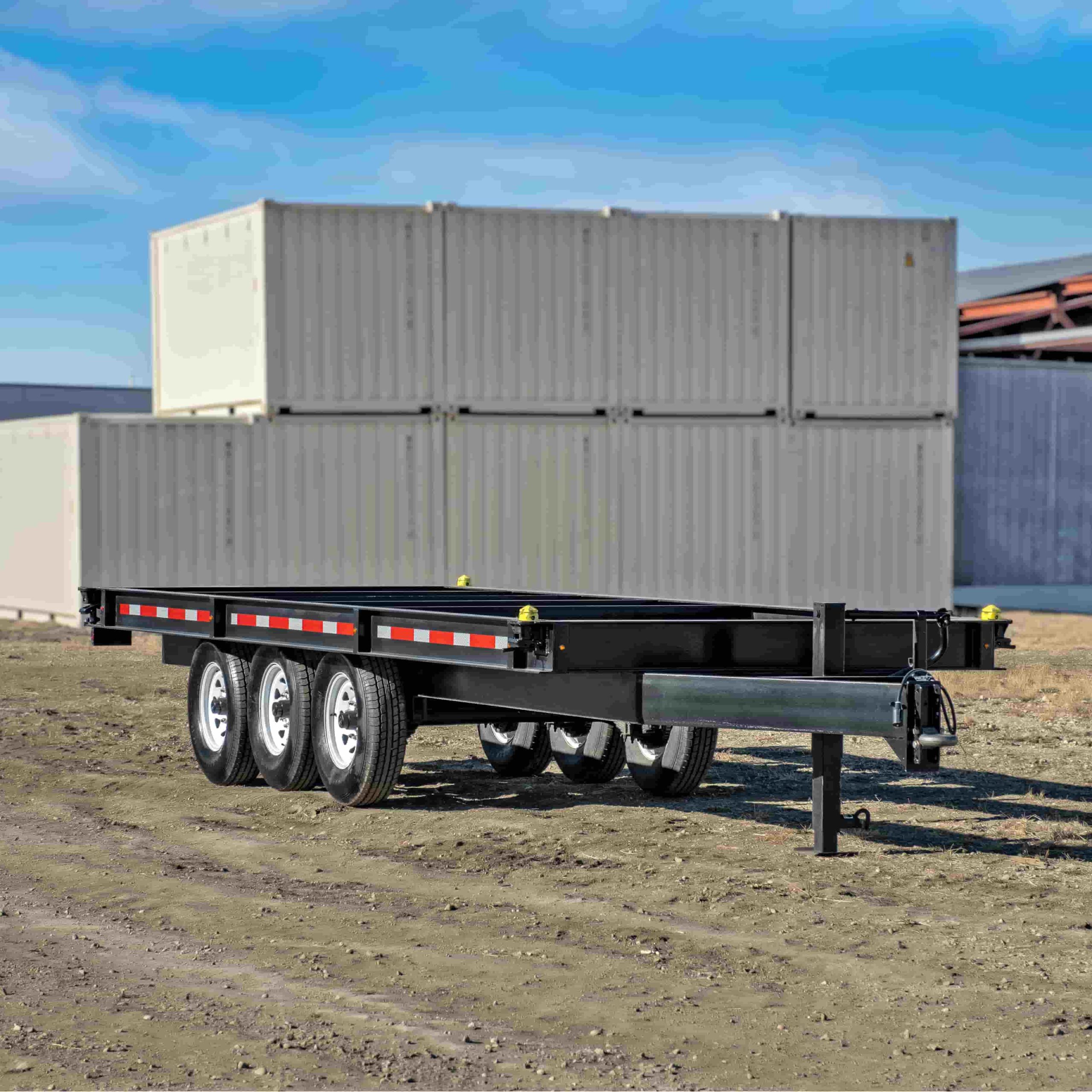 20’ Bumper Pull Container Chassis - Container Tec Pty Ltd
