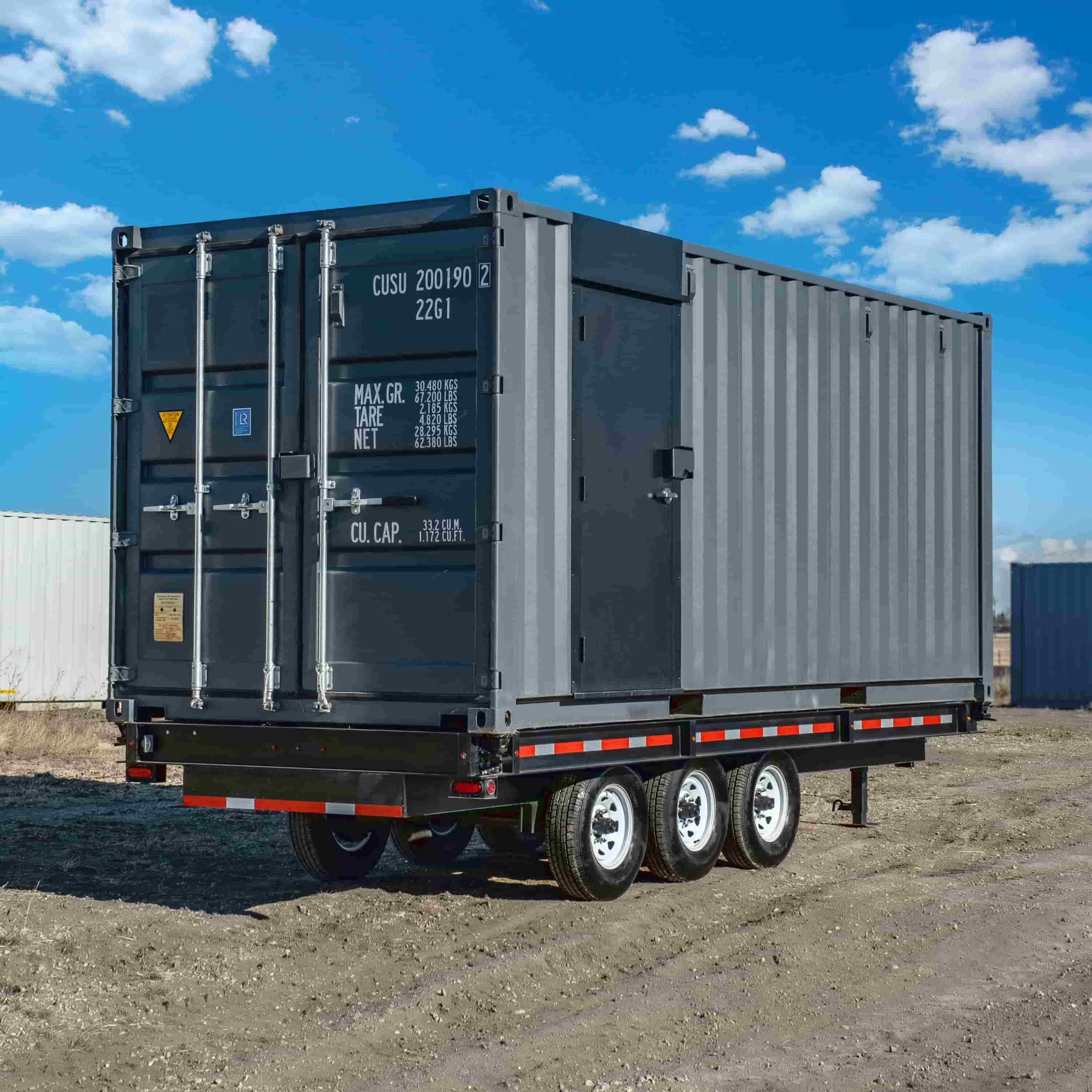 20’ Bumper Pull Container Chassis - Container Tec Pty Ltd