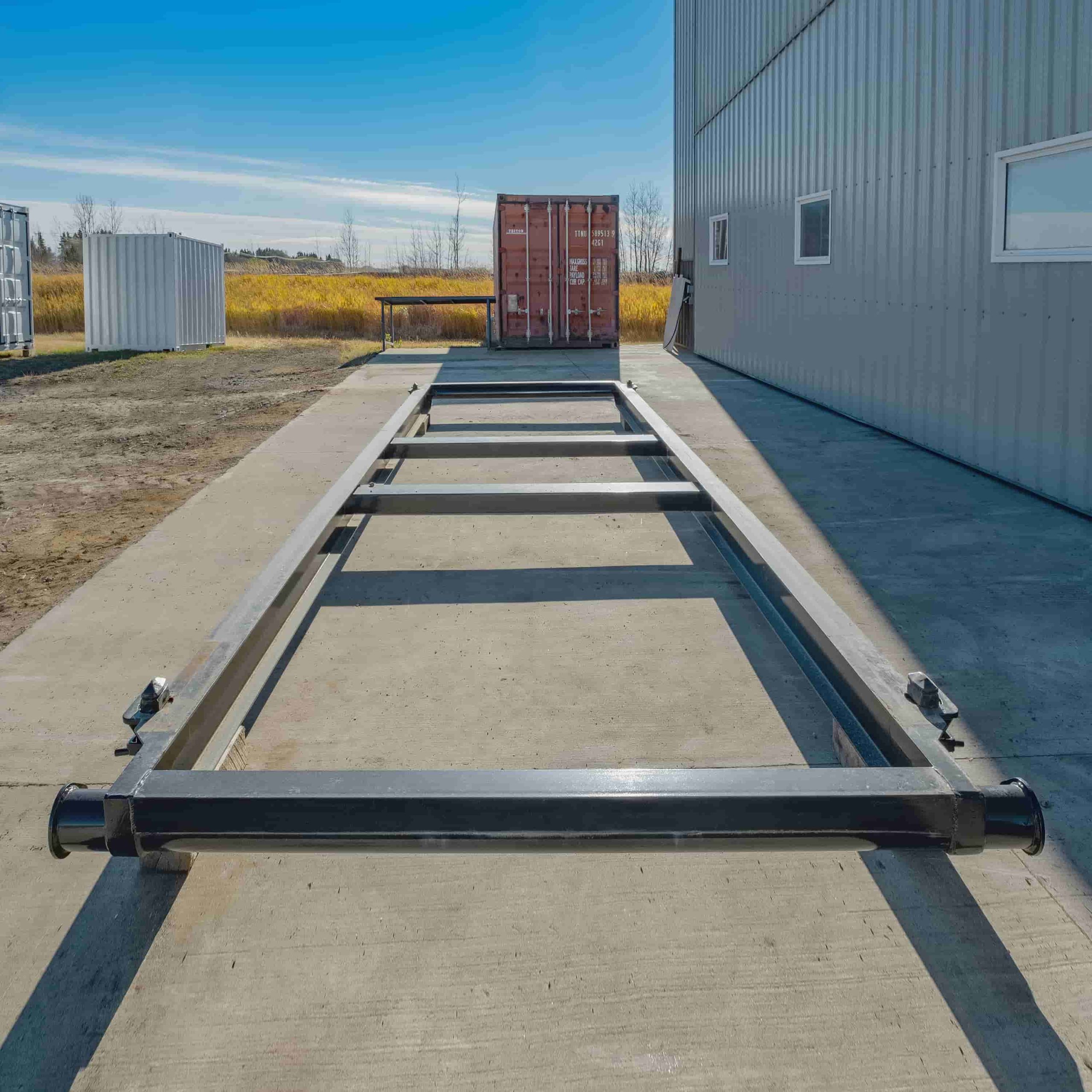 20’ Skid w/ Twist locks “Non Grated” - Container Tec Pty Ltd