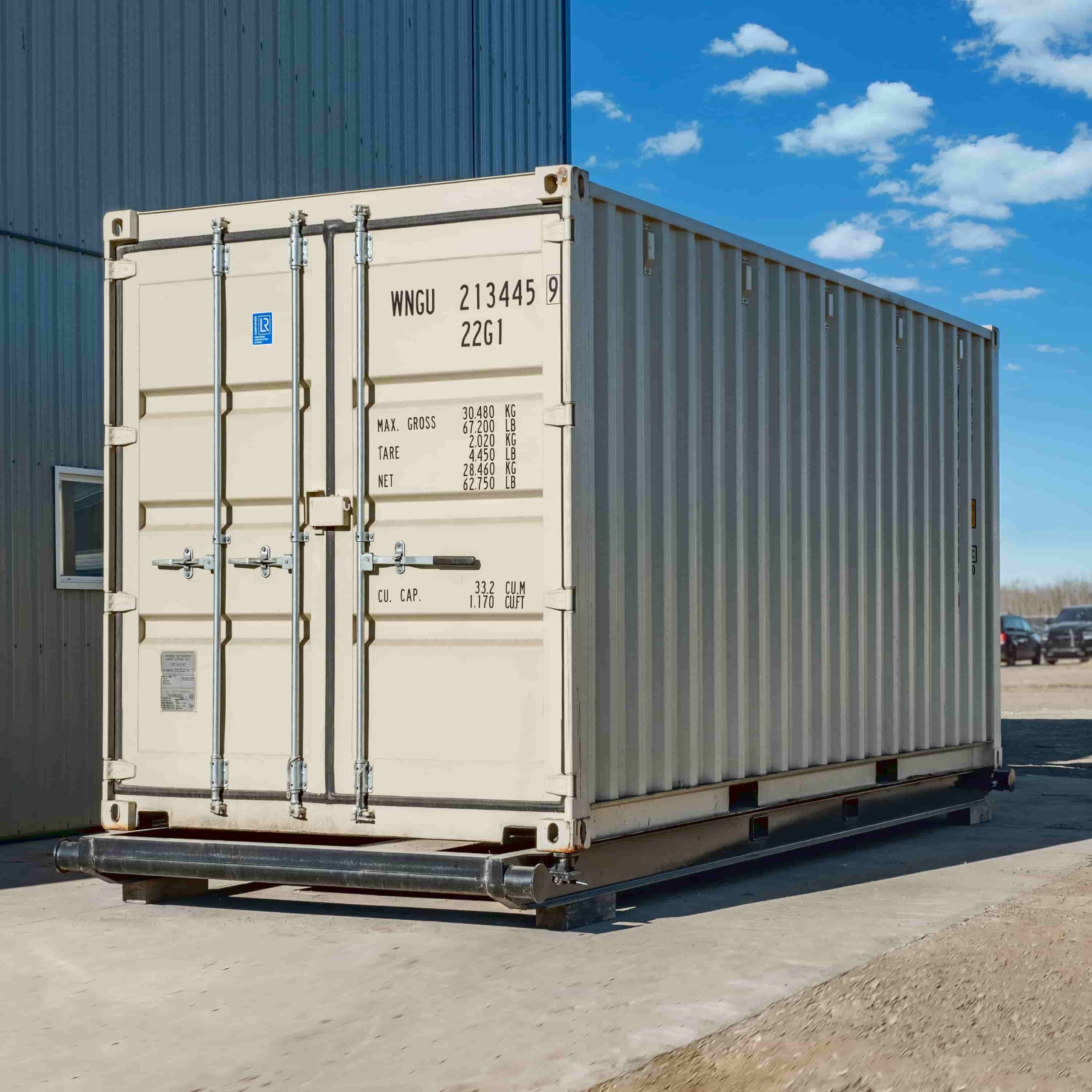 20’ Skid w/ Twist locks “Non Grated” - Container Tec Pty Ltd