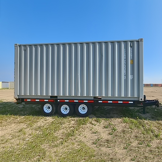 20’ Bumper Pull Container Chassis - Container Tec Pty Ltd
