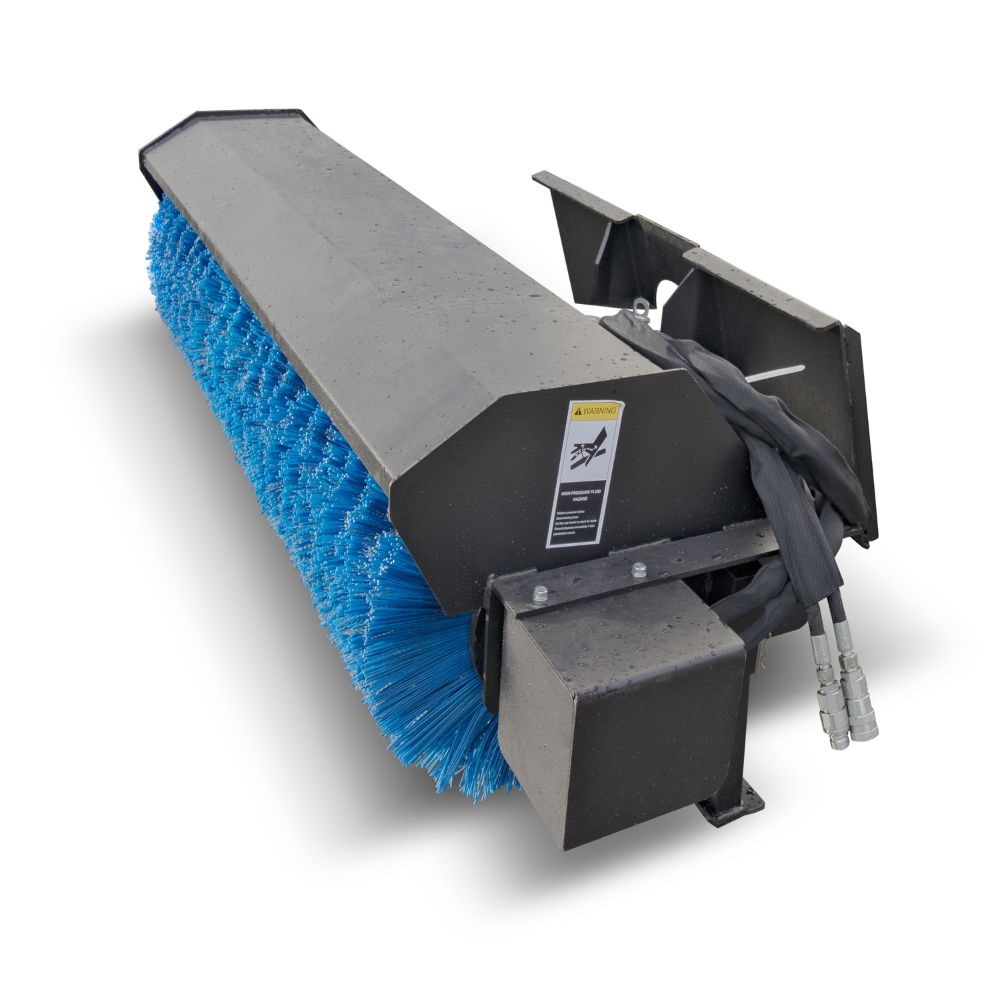 M&B | 72″ Skid Steer Angle Broom - Container Tec Pty Ltd