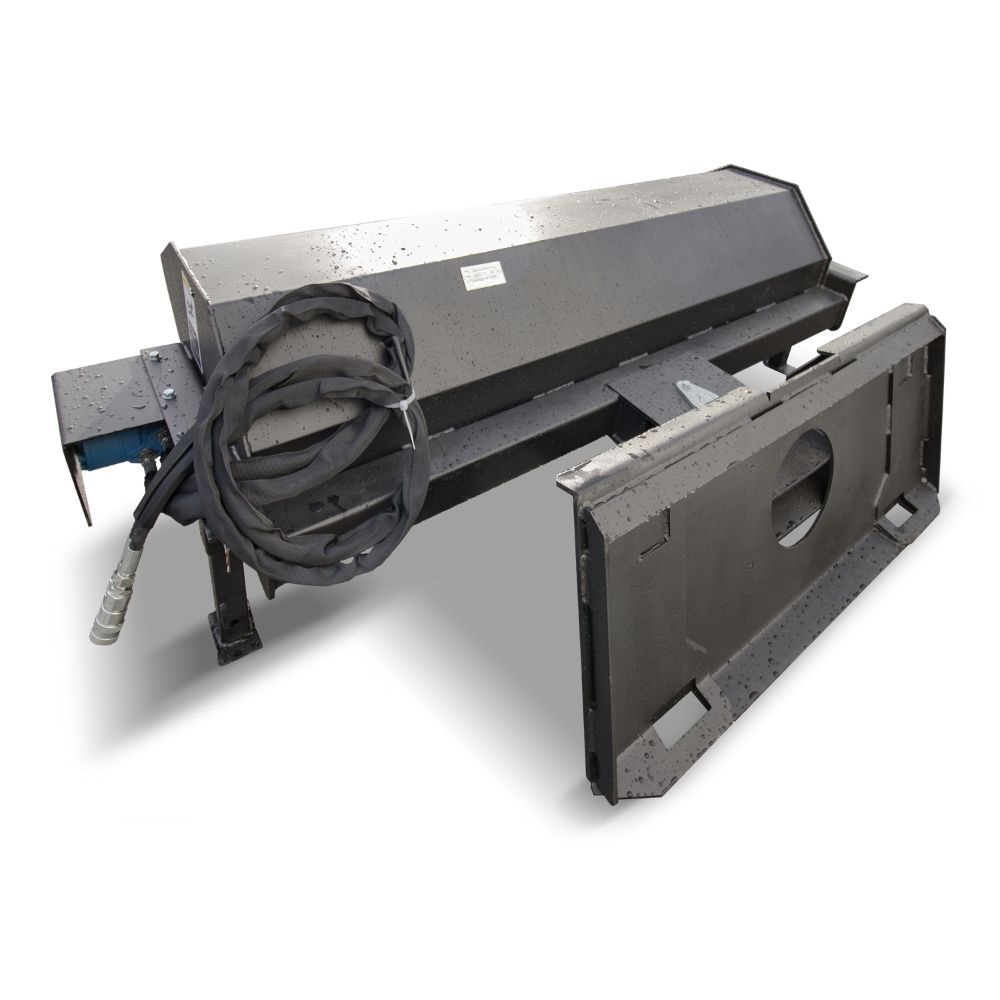 M&B | 72″ Skid Steer Angle Broom - Container Tec Pty Ltd