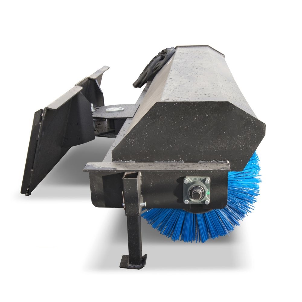M&B | 72″ Skid Steer Angle Broom - Container Tec Pty Ltd