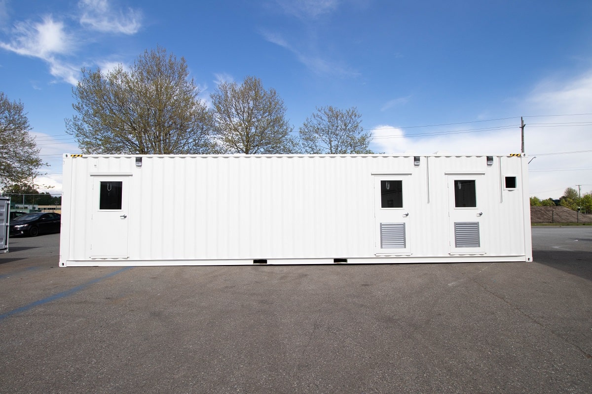 40’ Custom Mechanical Enclosure - Container Tec Pty Ltd