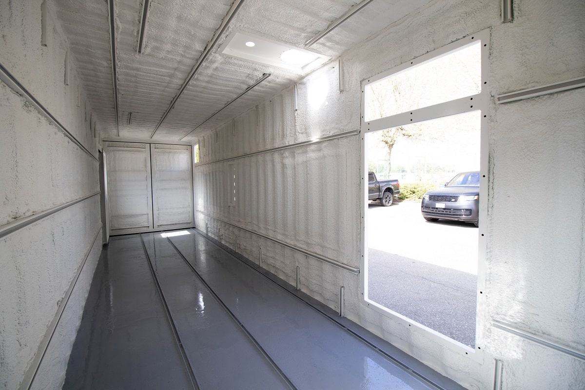 40’ Custom Mechanical Enclosure - Container Tec Pty Ltd