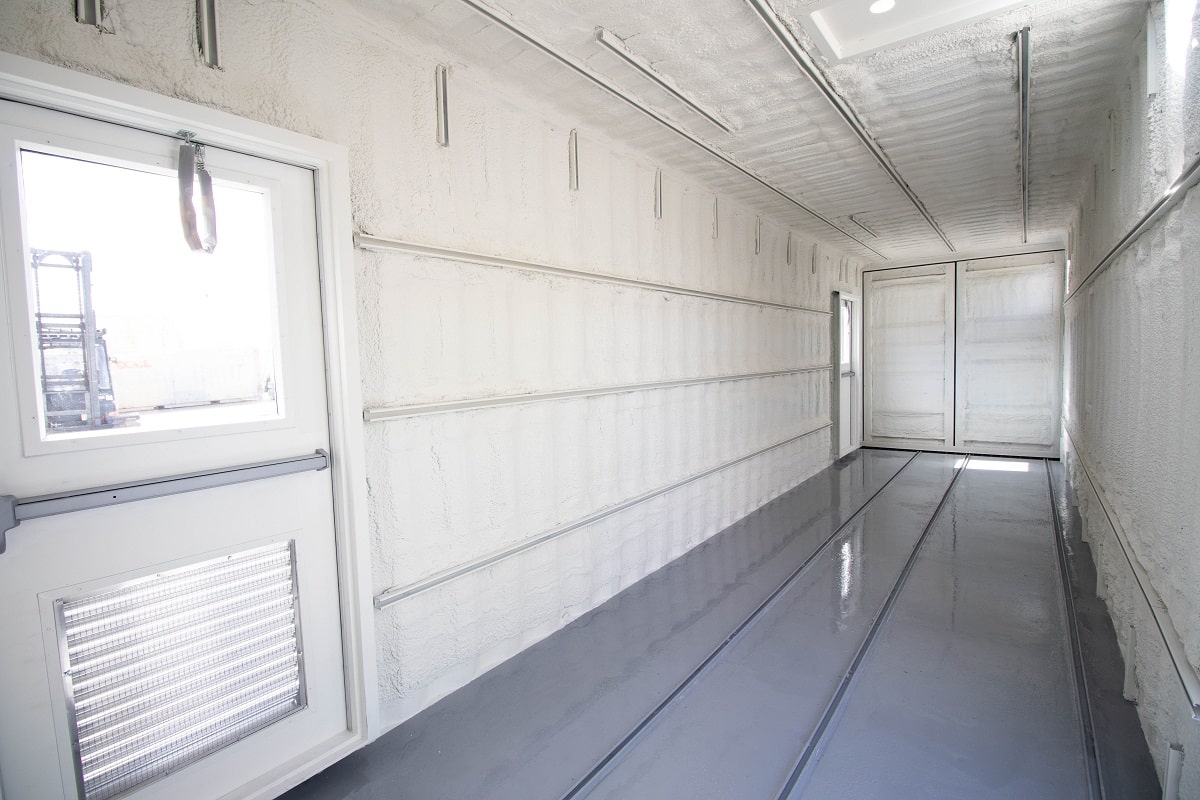 40’ Custom Mechanical Enclosure - Container Tec Pty Ltd
