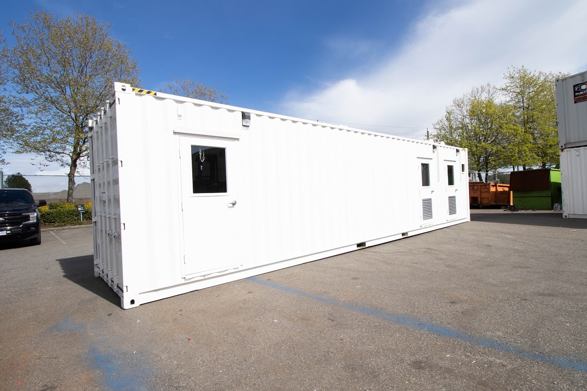 40’ Custom Mechanical Enclosure - Container Tec Pty Ltd