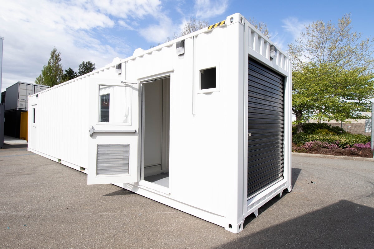 40’ Custom Mechanical Enclosure - Container Tec Pty Ltd