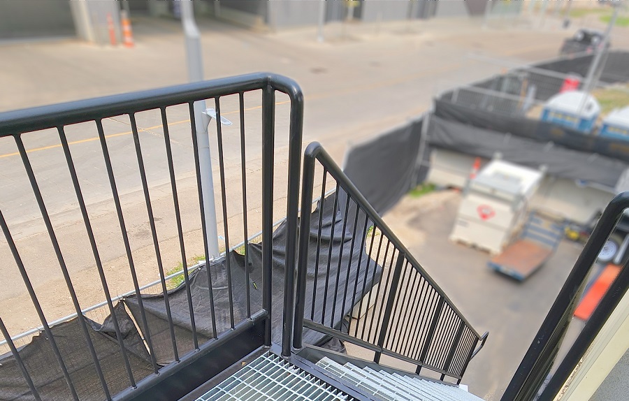 40’HC VIP Area with Patio for the Oilers - Container Tec Pty Ltd