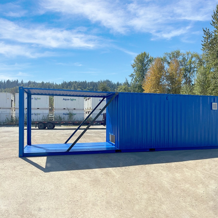 40’ Custom Equipment Enclosure - Container Tec Pty Ltd