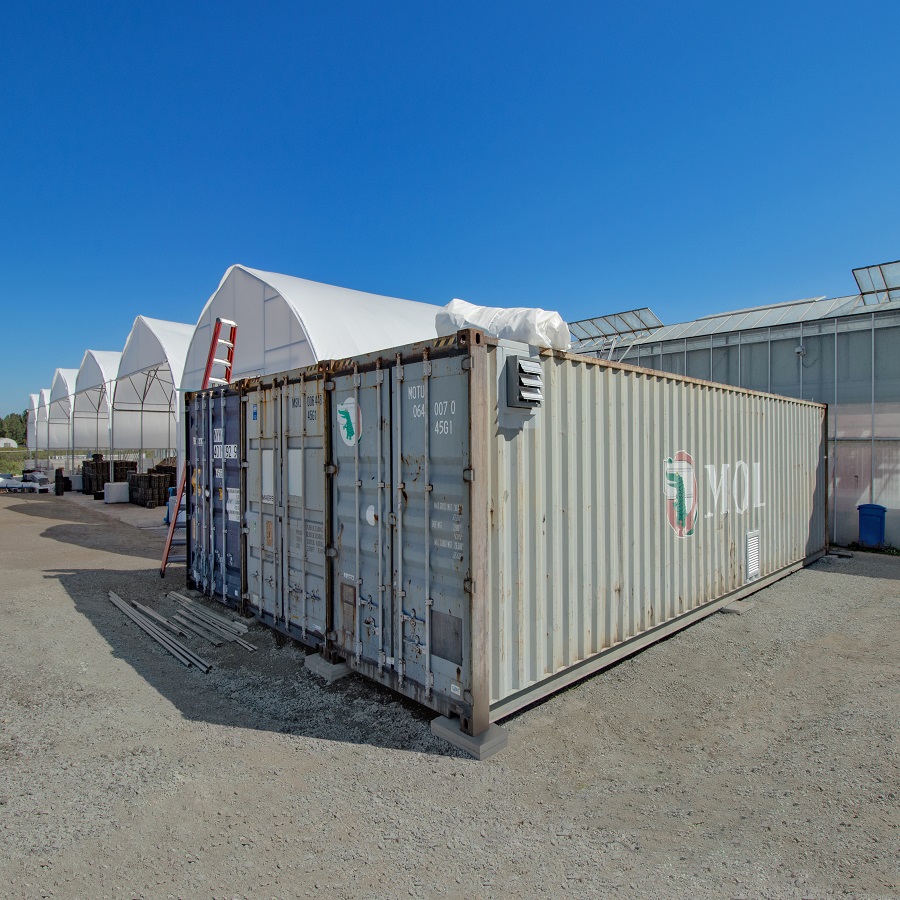 Custom Storage & Processing units for an Organics Company - Container Tec Pty Ltd