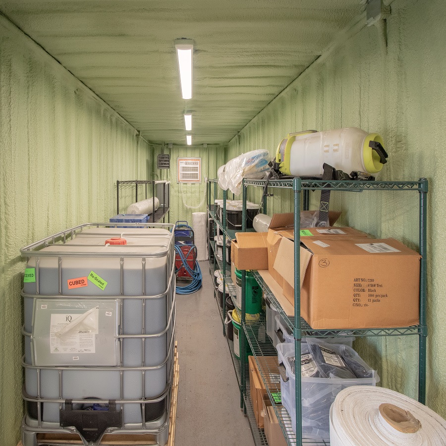 Custom Storage & Processing units for an Organics Company - Container Tec Pty Ltd