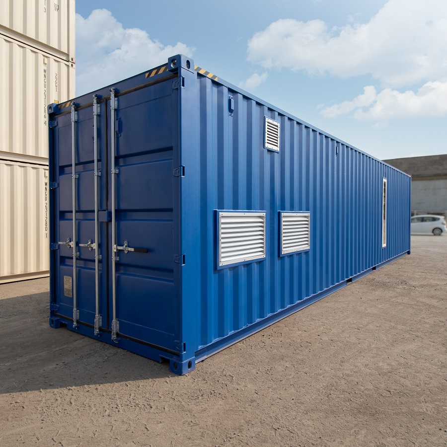 40’ Custom Equipment Housing Unit - Container Tec Pty Ltd