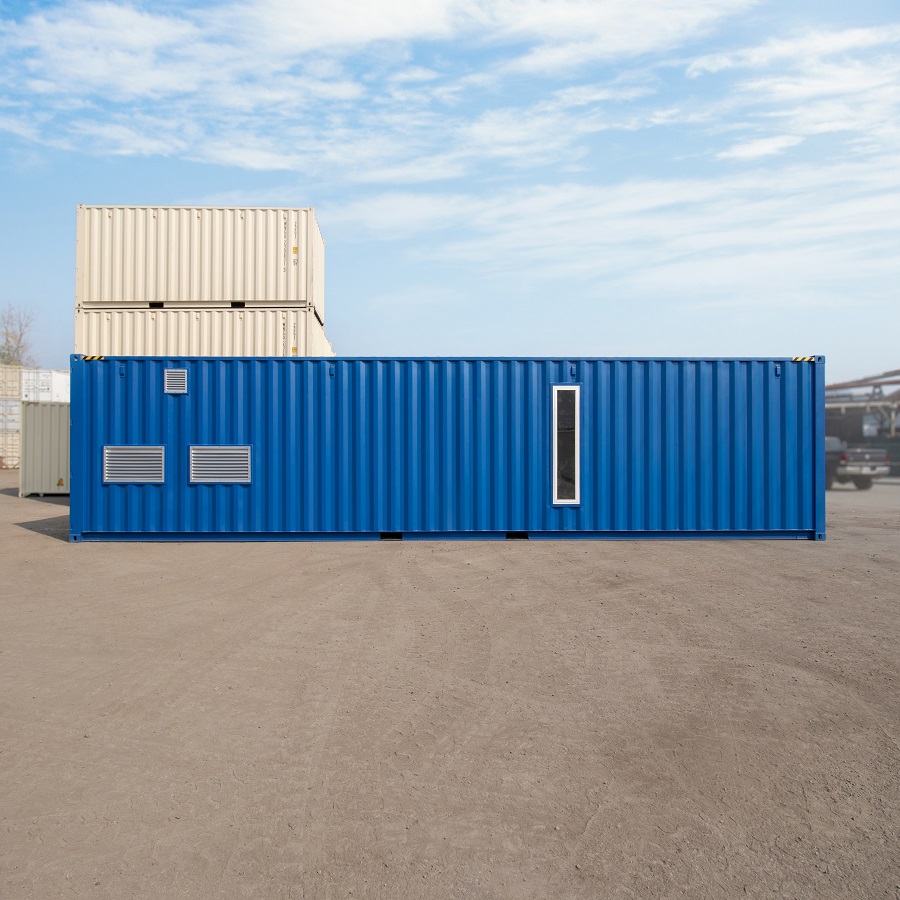 40’ Custom Equipment Housing Unit - Container Tec Pty Ltd