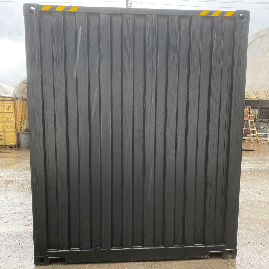 20’HC New (1-Trip) Shipping Container – Painted Black - Container Tec Pty Ltd