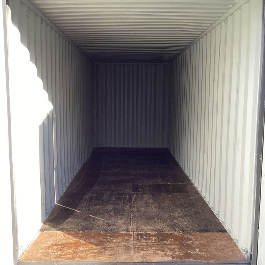 25’HC Used Shipping Container (Painted Slate Grey) - Container Tec Pty Ltd