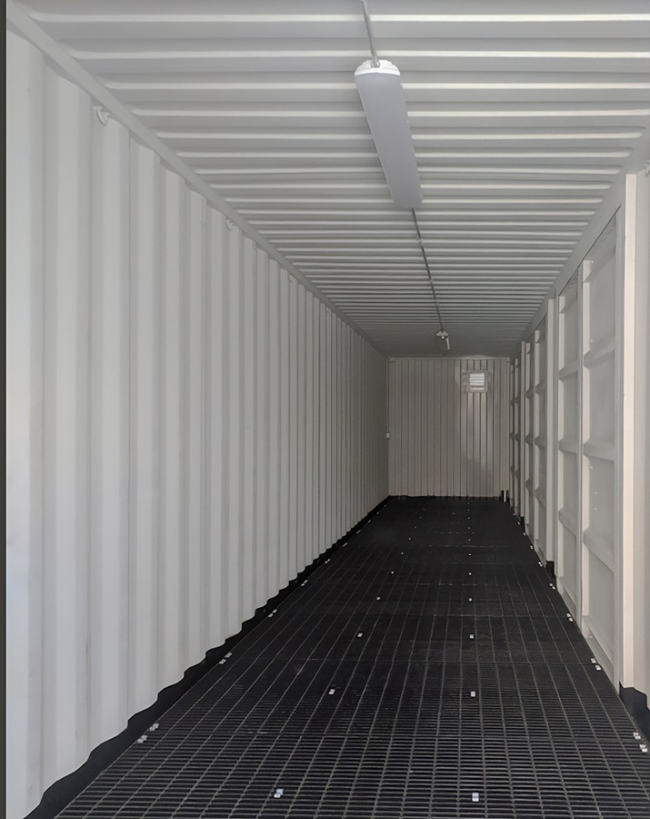 40’HC Chemical Storage w/4 x Side Doors - Container Tec Pty Ltd