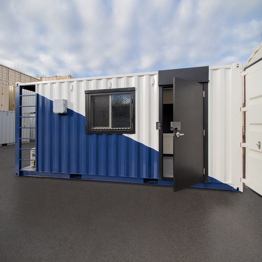 20′ Marine Cable/ Wire Works Enclosure - Container Tec Pty Ltd