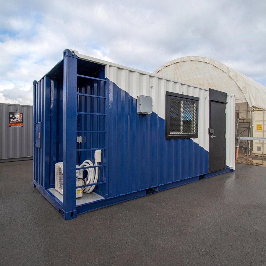 20′ Marine Cable/ Wire Works Enclosure - Container Tec Pty Ltd