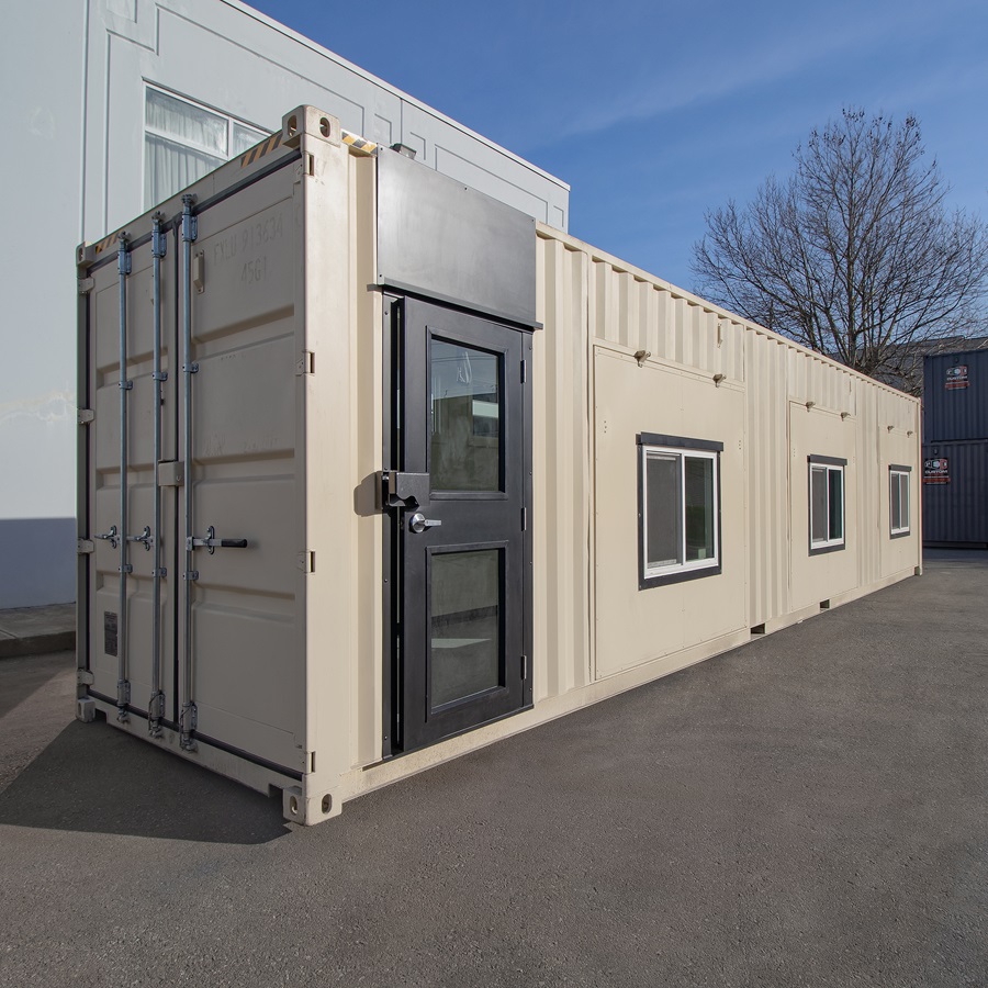 40’ Art Studio w/Flip up Doors - Container Tec Pty Ltd